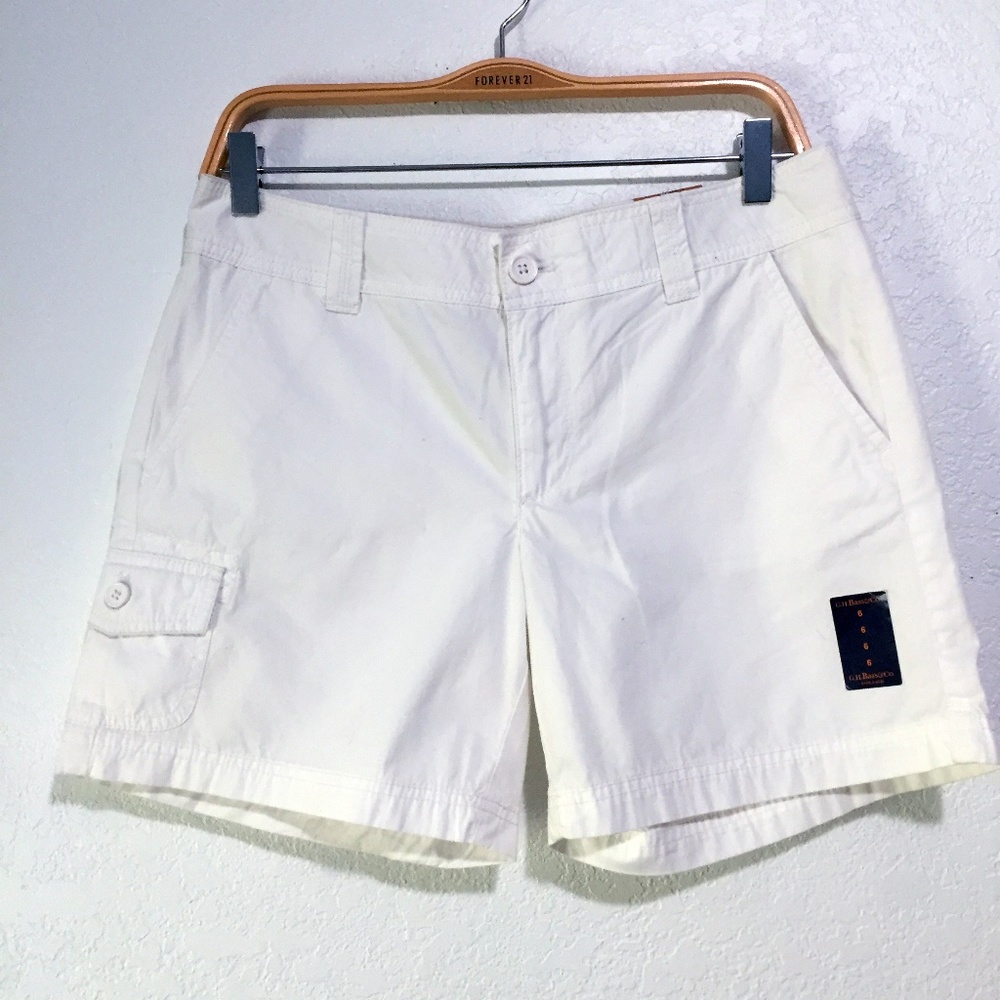 GH BASS NWT CHINO SHORTS size 6